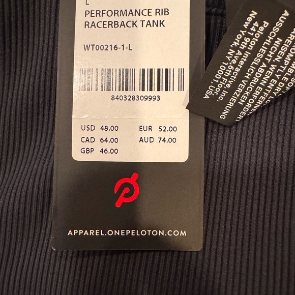 Peloton Performance Rib Racerback Tank - Picture 7 of 10